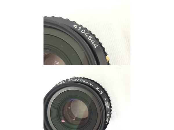 PENTAX SMC PENTAX-A 645 1:2.8 75mm 中判カメラ用 マニュアルフォーカス レンズ 単焦点 中古 ジャンク G8276895_画像8