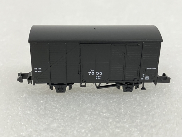 TOMIX 京都鉄道博物館 ワム3500形 7055号車 2軸貨車 レール付き 鉄道模型 ジャンク S8267313_画像8