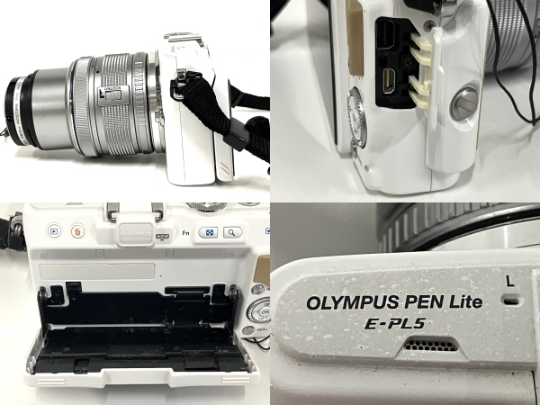 OLYMPUS オリンパス PEN Lite E-PL5 デジタルカメラ レンズセット DIGITAL14-42mm1:3.5-5.6II カメラ 中古 B8231175_画像8