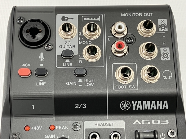 YAMAHA ヤマハ AG03MK2 ライブストリーミングミキサー 音響機器 中古