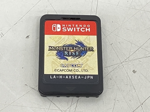 NINTENDO SWITCH MONSTER HUNTER RISE 任天堂 スイッチ カセット 中古 K8261600_画像5