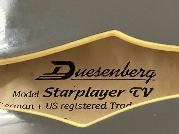 Duesenberg DTV Starplayer TV Black 2006 エレキギター デューセンバーグ スタープレイヤー 中古 O8270174_画像6