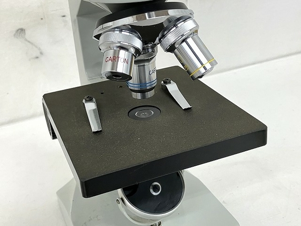【1円】Carton 顕微鏡 カートン 単眼 生物 実験 研究 ジャンク T8071622_画像4