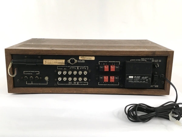 SANSUI QR-1500 4チャンネル レシーバー ジャンクY8288240_画像7