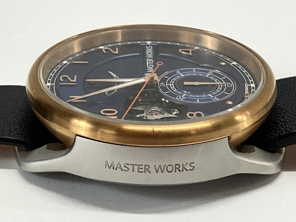 MASTER WORKS MW08 自動巻き 腕時計 ステンレス 稼働品 マスターワークス 中古 W8266213_画像7