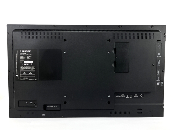 SHARP PN-Y326A 32型 液晶 インフォメーション ディスプレイ モニター リモコン 付 中古 Y8295987_画像5
