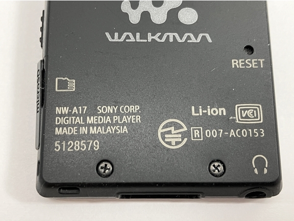 SONY WALKMAN NW-A17 Aシリーズ 64GB ブラック オーディオプレーヤー 中古 W8274630_画像10