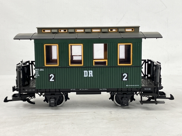 レーマン LGB ドイツ国営鉄道 DR 901-204 2軸客車 2等車 Gゲージ 鉄道模型 中古 N8296456_画像4