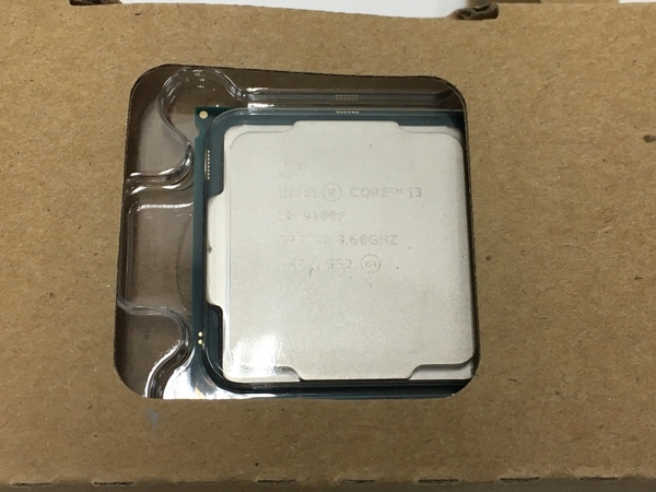 Intel I3-9100F 3.6GHz 9th GEN X909E352 CPU 動作未確認 ジャンク T8234739_画像2