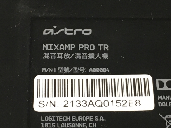 ロジクール アストロ MIXAMP PRO TR A00004 ゲーミングオーディオ PlayStation PC Mac用 ゲーミングヘッドセット用 音響機材 中古 T8294616_画像8