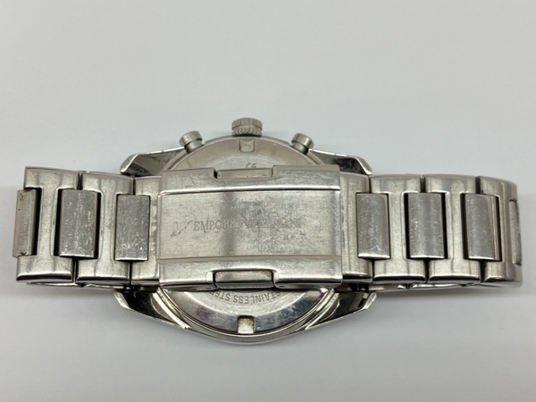 EMPORIO ARMANI AR-6050 腕時計 メンズ クウォーツ エンポリオアルマーニ 中古 C8277910_画像8