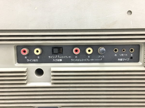 SHARP GF-909 ラジオ付きステレオテープレコーダー ラジカセ 中古 T8273202_画像9