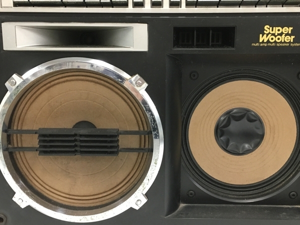 SHARP GF-909 ラジオ付きステレオテープレコーダー ラジカセ 中古 T8273202_画像6