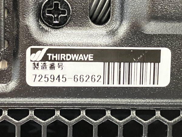 Thirdwave GALLERIA XA7C-R36T ゲーミング デスクトップ PC 12th Gen i7 12700 32GB SSD 1TB RTX 3060 Ti Win 11 Home 中古 良好 T8216393_画像8