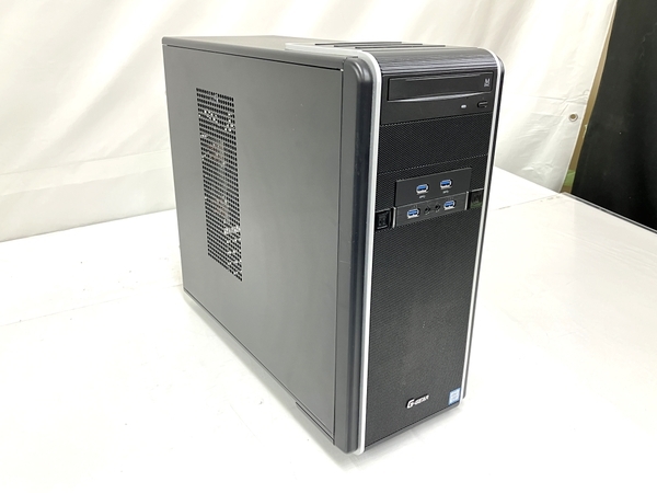 TSUKUMO G-GEAR GA7J-F130/ZT ゲーミング デスクトップ PC i7 8700K 3.7GHz 16GB SSD 256GB HDD 2TB GTX 1050 Ti Win10 Home 中古 T7965978_画像1