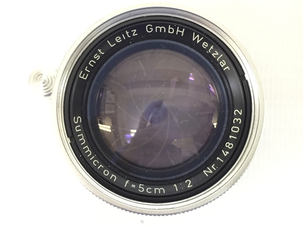 LEICA Ernst Leitz GmbH Wetzlar Summicron 5cm 50mm F2 カメラレンズ ズミクロン ライカ ジャンク G8305825_画像3