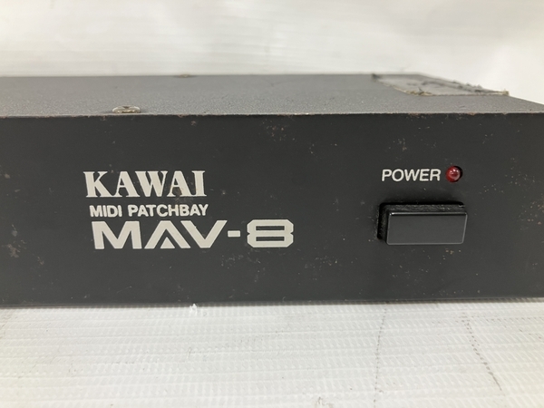 KAWAI MAV-8 MIDI PATCHBAY パッチベイ マブハチ カワイ オーディオ 音響機器 ジャンク H8301326_画像5