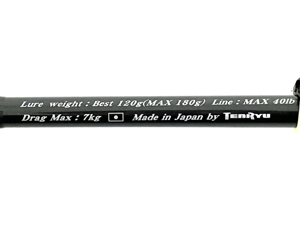 TENRYU JDR581B-4K JIG-ZAM Deep Rider ロッド 釣具 ジグザム ディープライダー テンリュウ 中古 O8272521_画像6