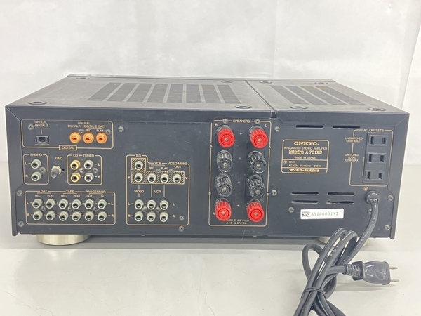 ONKYO オンキョー Integra A-701XD プリメインアンプ 音響機器 ジャンク K8279609_画像5
