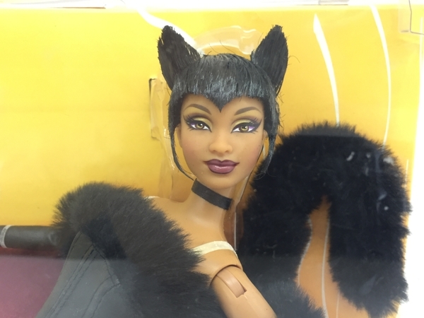 MATTEL バービー Lounge Kitties Black Barbie C3553 フィギュア マテル 未使用 G8301615_画像2