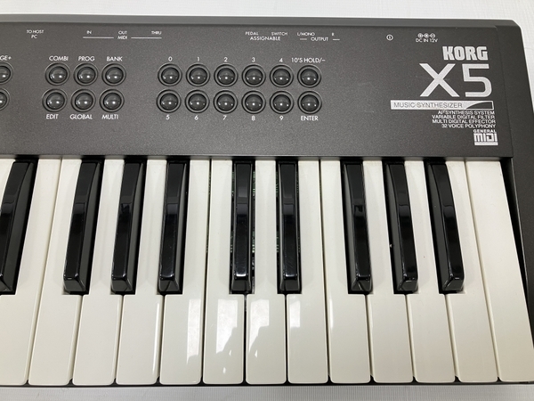 KORG X5 シンセサイザー キーボード 61鍵 楽器 中古 H8296307_画像7