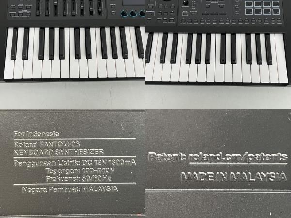 Roland ローランド FANTOM-06 シンセサイザー 61鍵 鍵盤楽器 中古 S8288055_画像9