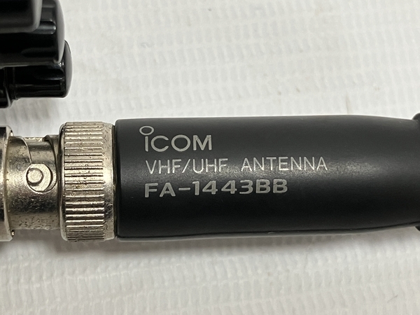 ICOM IC-W2 HM-70 ハンディ FMトランシーバー BC-10A アダプター付き アマチュア無線 ジャンク H8305579_画像7