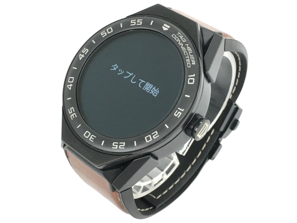 TAG Heuer タグホイヤー コネクテッド モジュラー SBF8A8013 メンズ スマートウォッチ メンズ 腕時計 中古 Y8223261_画像1