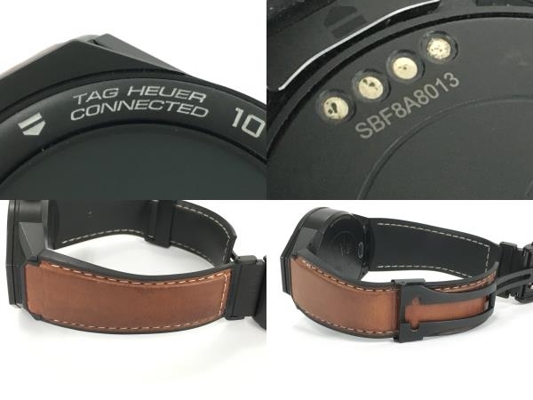 TAG Heuer タグホイヤー コネクテッド モジュラー SBF8A8013 メンズ スマートウォッチ メンズ 腕時計 中古 Y8223261_画像3
