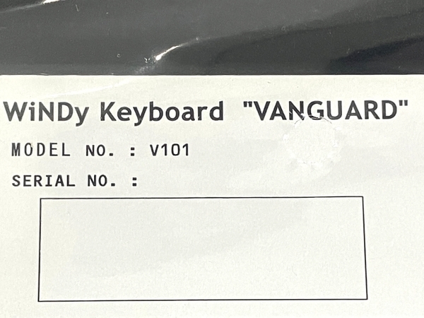 WiNDy VANGUARD V101 キーボード 未使用 Y8312956_画像3