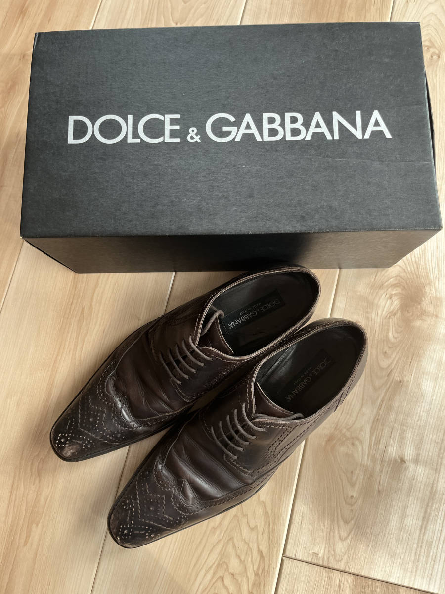 ドルチェ&ガッバーナ ウイングチップ ドレスシューズ Dolce&Gabbana