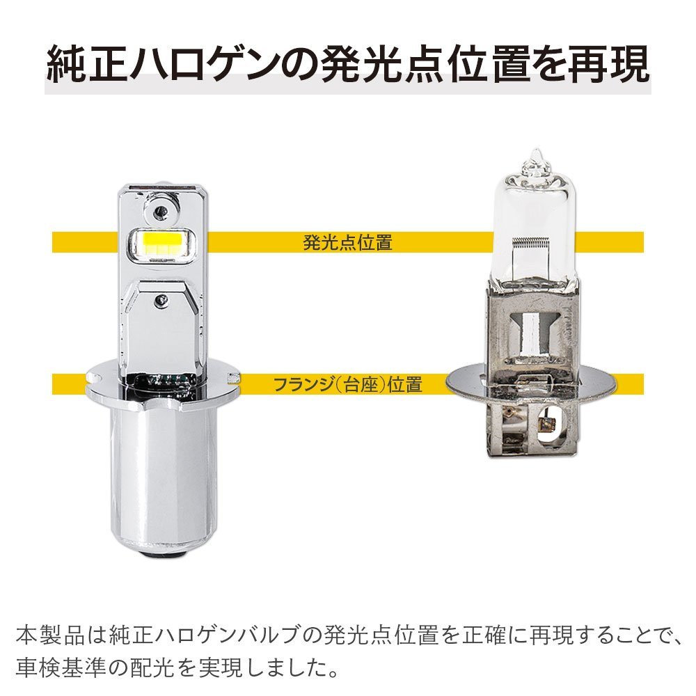 【新発売】HID屋 LED フォグランプ 2色切替 ホワイト イエロー ショート H3 ショートタイプ トラック 車検対応 爆光 6500k 3000k バルブ12V_画像6