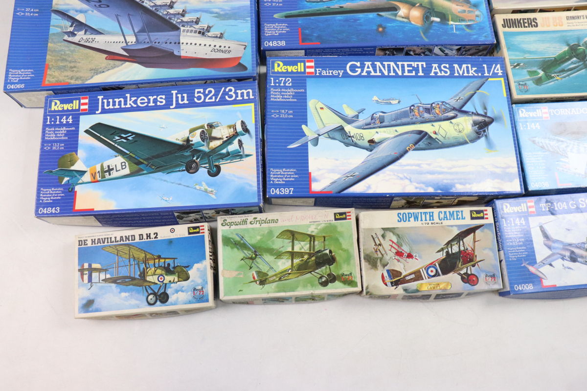 Reven プラモデルまとめ ジャンク 16個 HE 177 A-5/ Dornier Do X/ Junkers Ju 52-3m/ GANNET AS Mk.1/4 010FTBG56_画像4