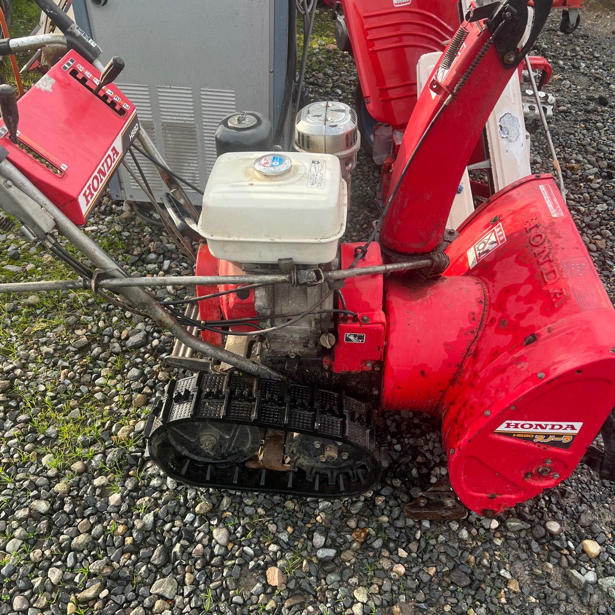 ホンダ HS80 スノーラ　除雪機　8馬力　現状品　直接引き取り　長野県飯山市_画像1