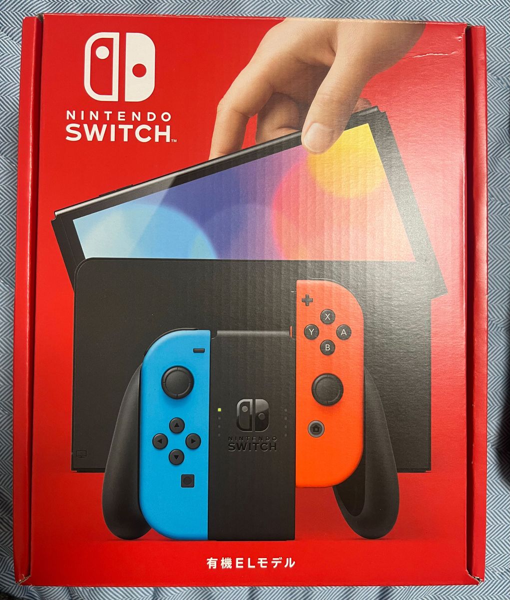 美品 Nintendo Switch ニンテンドースイッチ本体 有機ELモデル ネオン