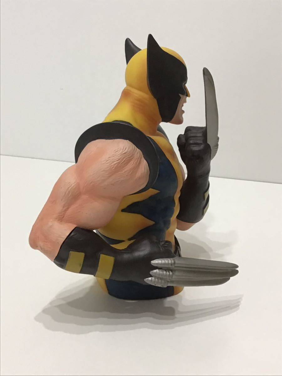 未使用/Wolverine(ウルヴァリン) Bust Bank(バスト バンク)貯金箱/フィギュア/X-MEN/超人ハルク/マーベルヒーローズ/アメコミ_画像4