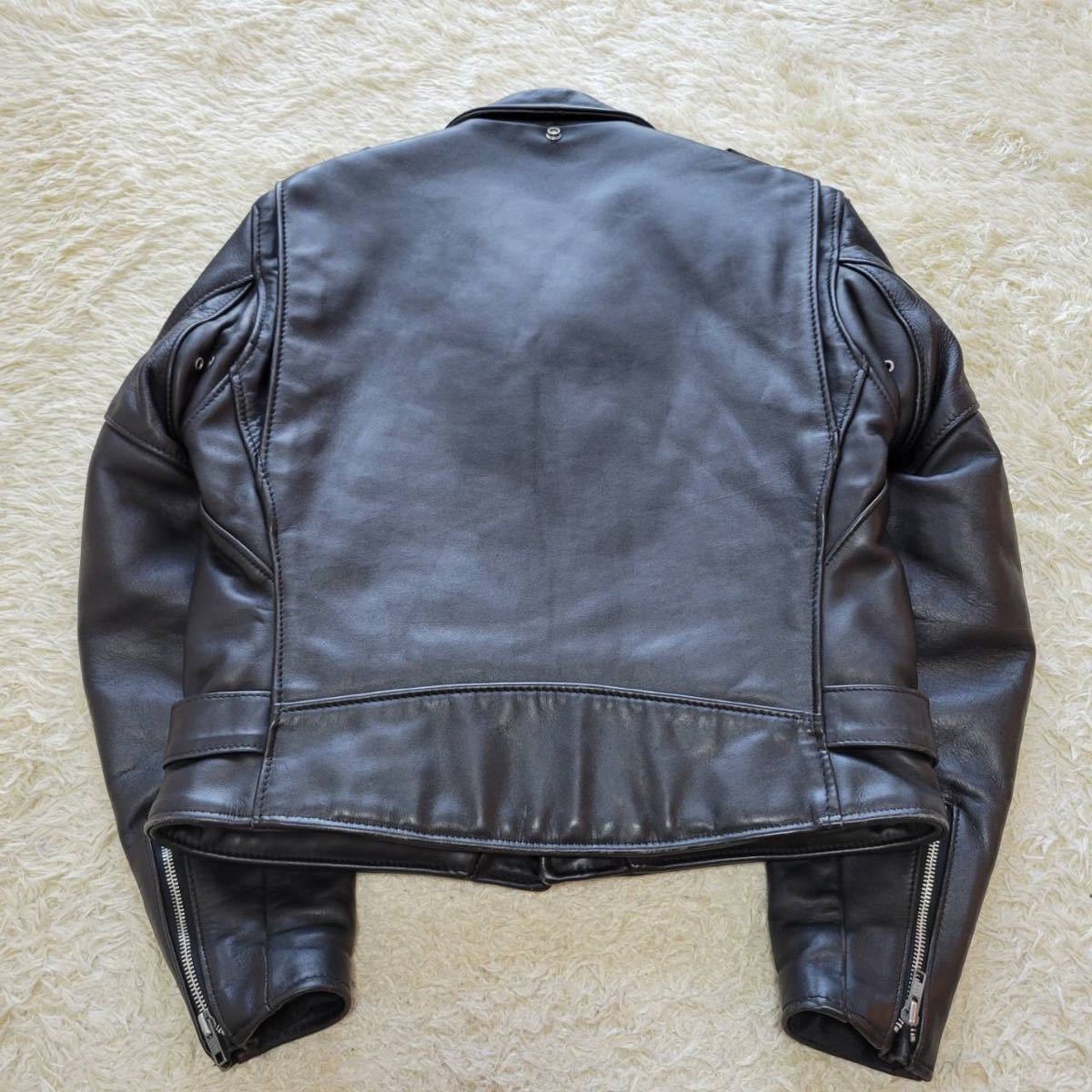 極上品】サイズL ショット SCHOTT ダブルライダースジャケット 極上品】サイズL ショット SCHOTT ダブルライダースジャケット