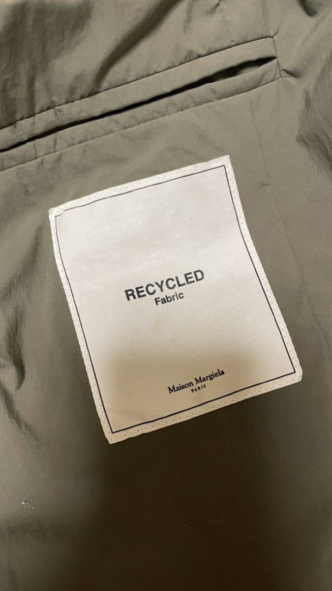 マルジェラ 10 20AW Recycled Nylon リサイクルナイロン トレンチコート_画像5