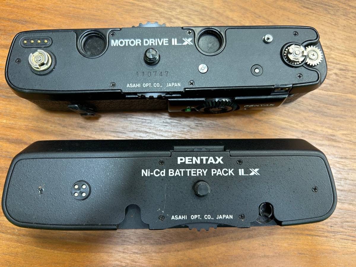 PENTAX LX ILX ペンタックス カメラ レンズ無し　モータードライブ 付き　動作未確認　 ◆ 10596_画像8