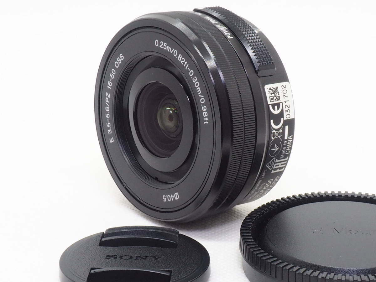 ■ほぼ新品■ ソニー SONY E PZ 16-50mm F3.5-5.6 OSS SELP1650 ブラック 《 使用感無し 動作光学良好 》 #05134901-04_画像1