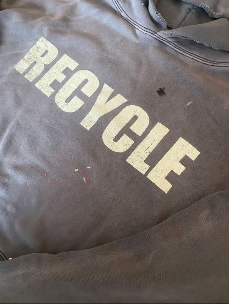 Lサイズ ギャラリーデプト GALLERY DEPT. 90'S RECYCLE HOODIE WASHED パーカー