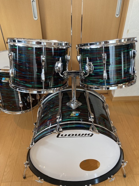 ludwig ラディック 70' ヴィンテージ　貴重カラー！　綺麗です！！_画像4