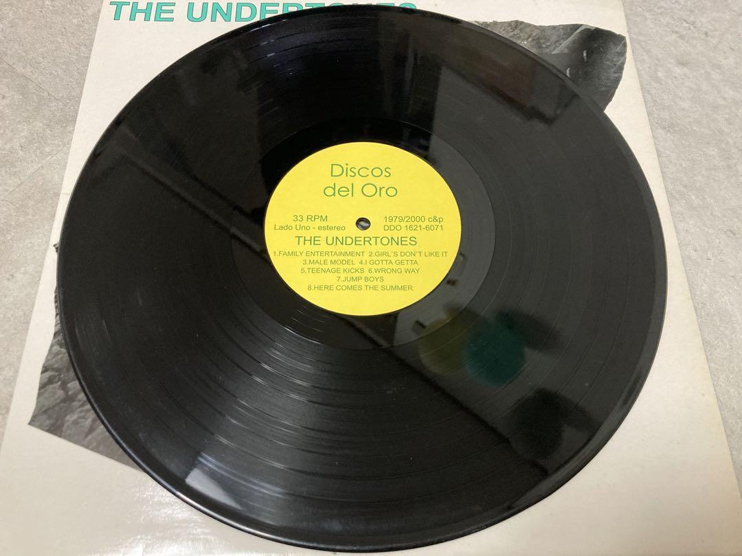 UNDERTONES 1stLP punk powerpop rudi protex アンダートーンズ fast