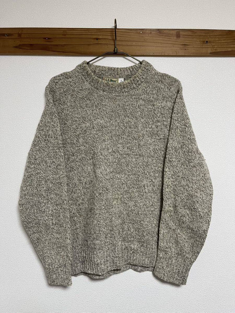 LLBeanヴィンテージニット USA エルエルビーン フィッシャーマン 90s