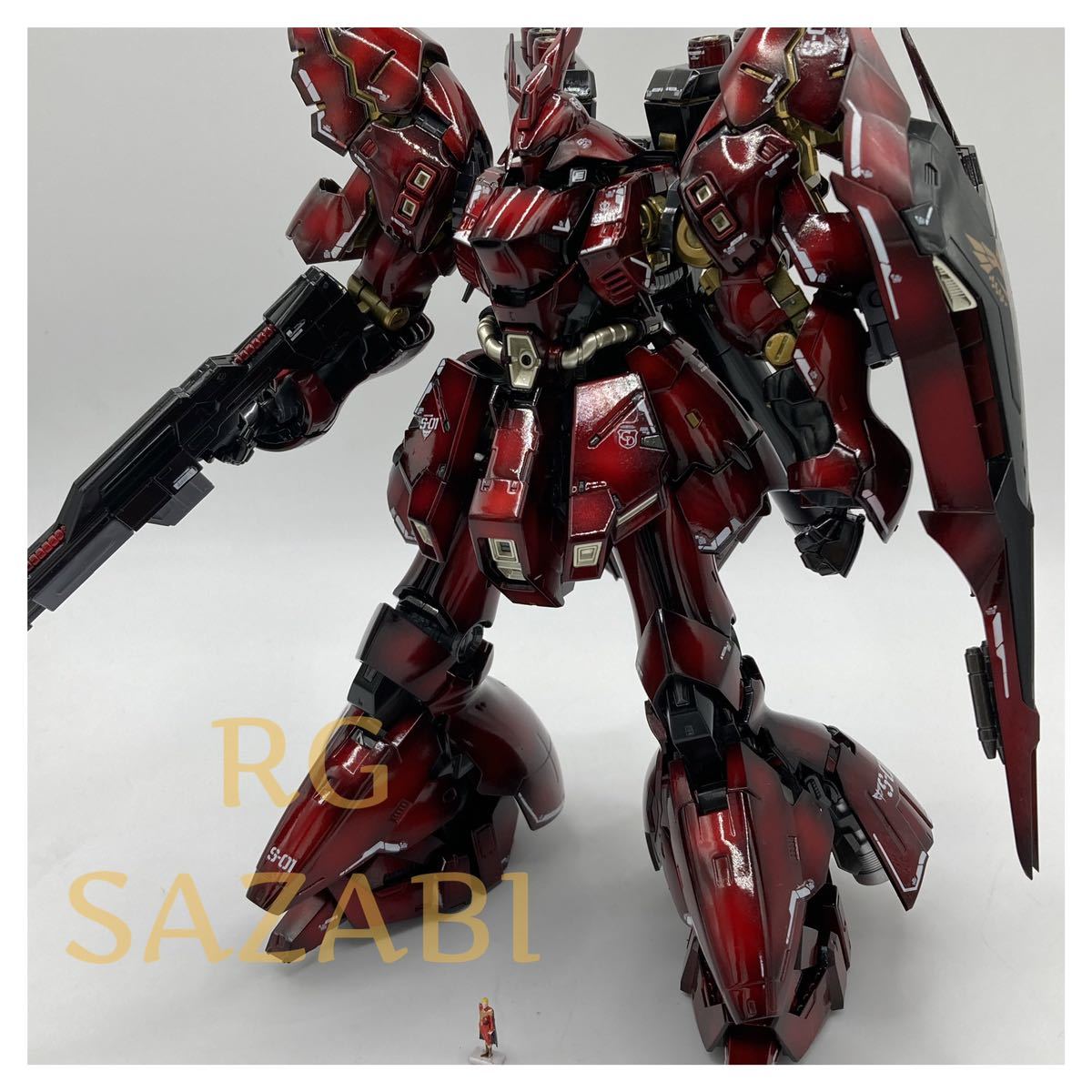 RG サザビー 全塗装　完成品_画像1