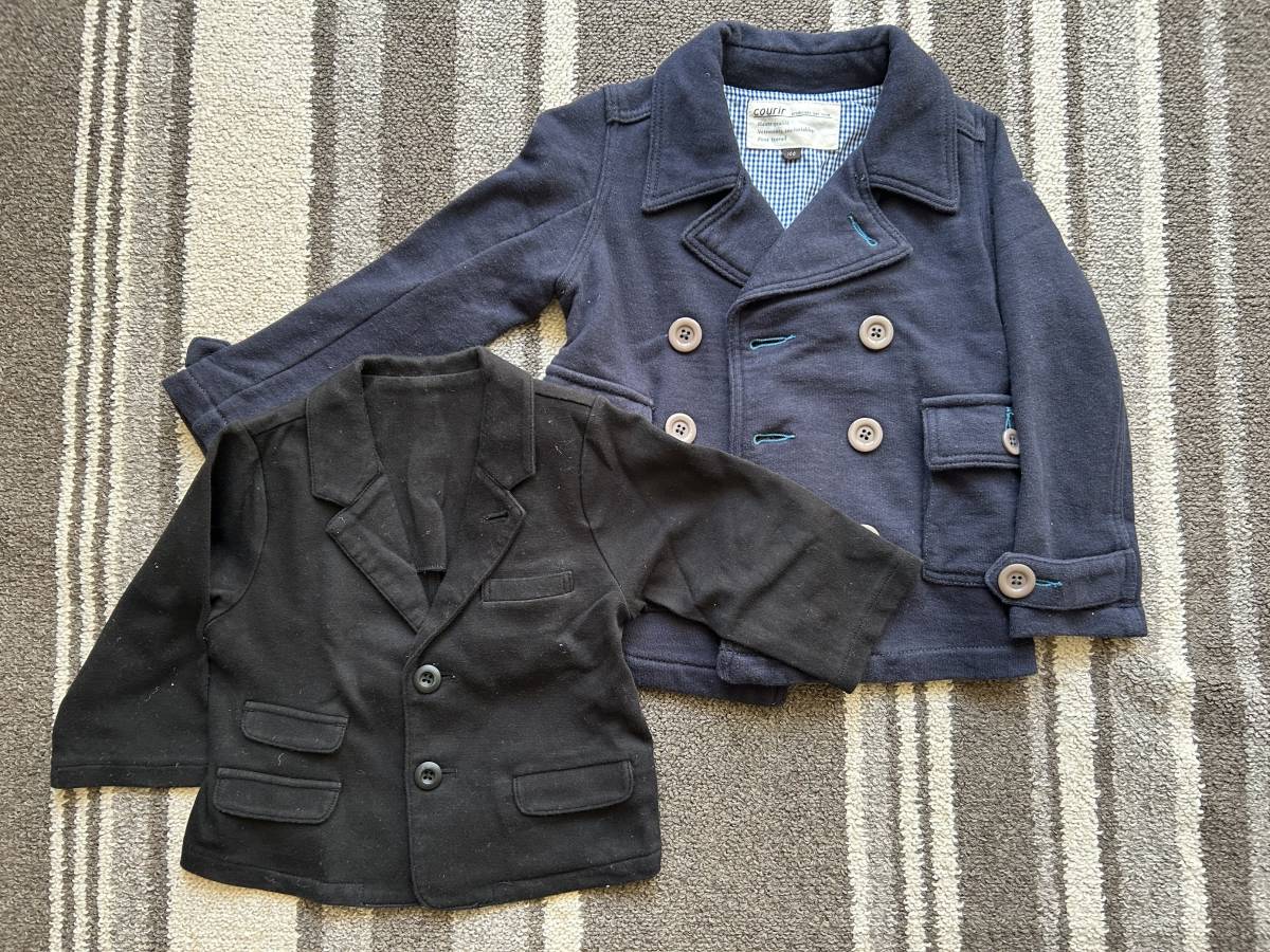子供服まとめ売り サイズ80~110 キッズ 子供用 シャツ ウインドブレーカー コート トレーナー ジャケット ズボンなど 古着_画像3