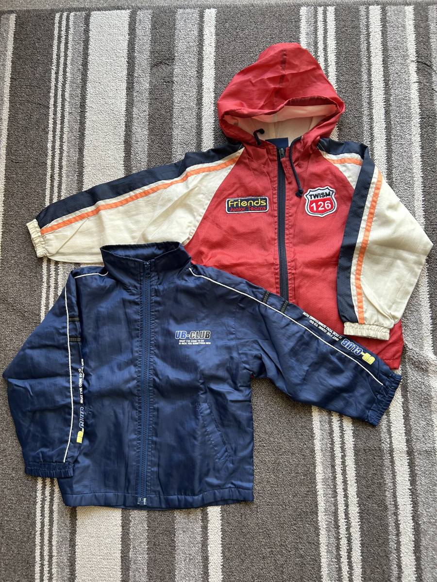 子供服まとめ売り サイズ80~110 キッズ 子供用 シャツ ウインドブレーカー コート トレーナー ジャケット ズボンなど 古着_画像2