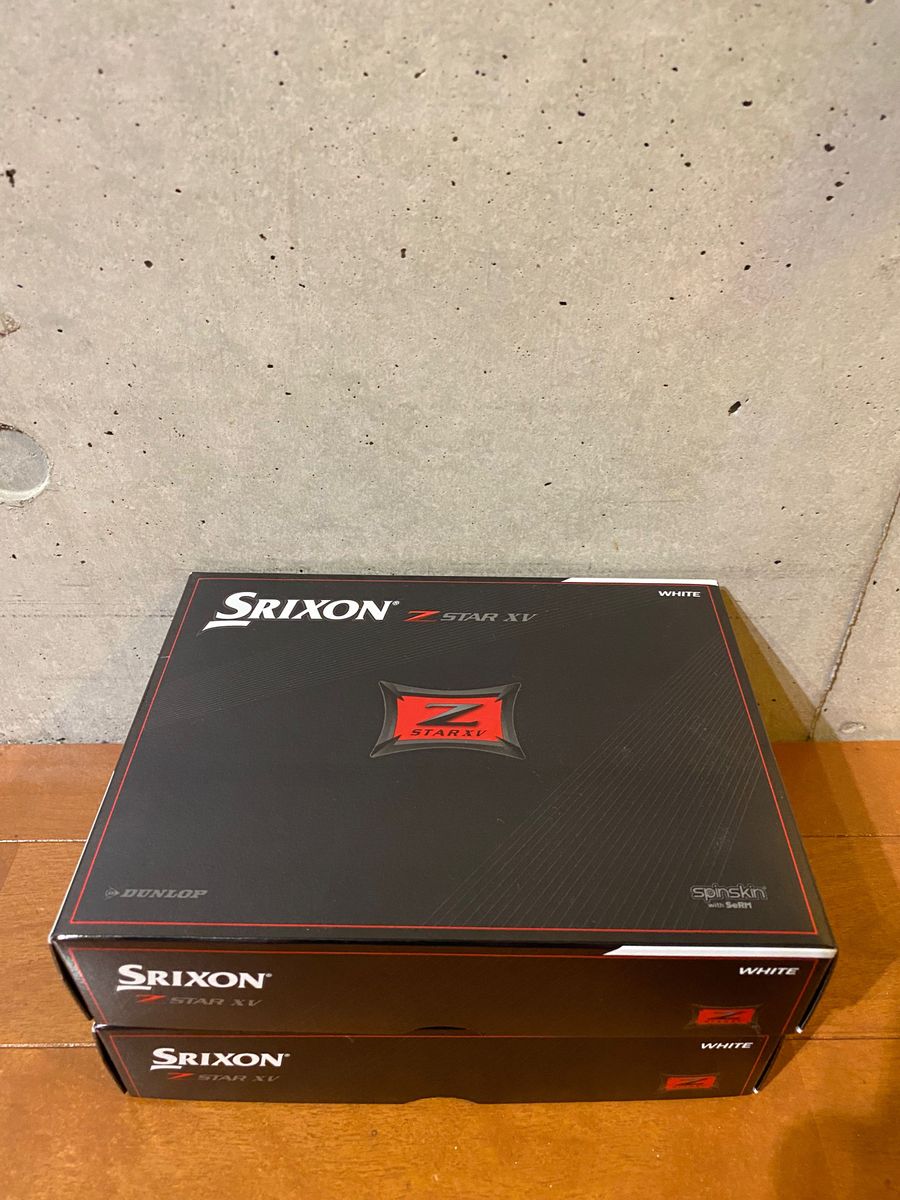 スリクソン SRIXON Z-STAR XV ゴルフボール 2ダース 24個 未使用品 まとめ売り golf ゴルフ 松山英樹
