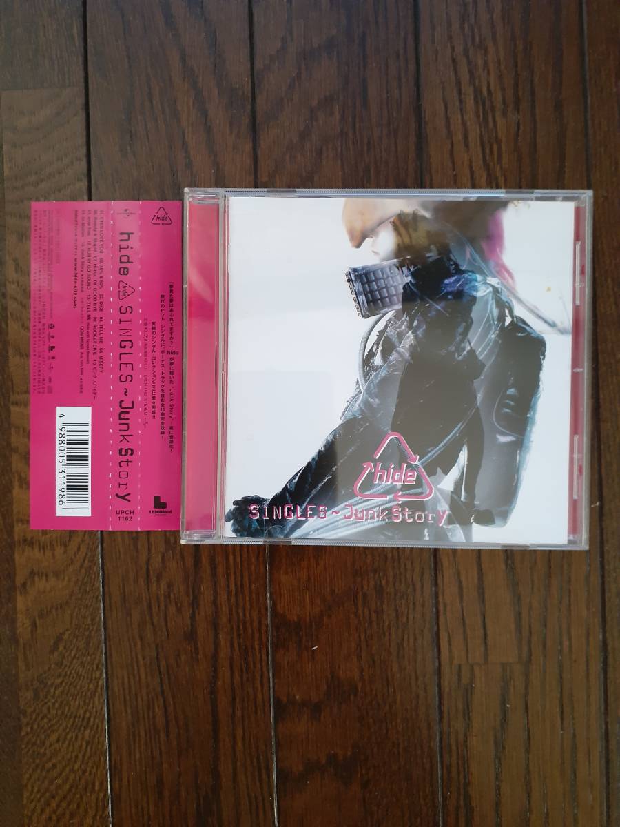 hide SINGLES(中古・美品)_画像1