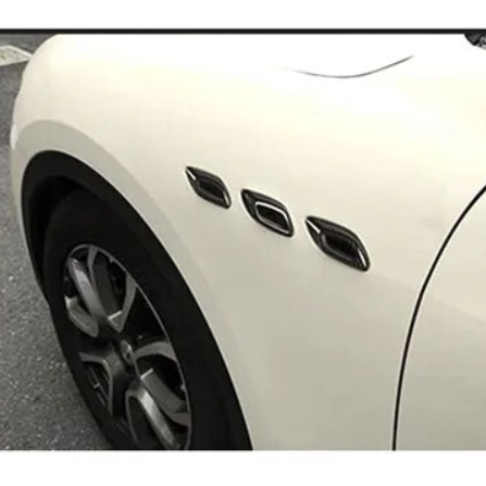マセラティ レヴァンテ 2016年 2018-2021年 ギブリ 2014-2021年 サイド エアベント フェンダー カバー ６個１セット 外装 カスタム 保護 車_画像2